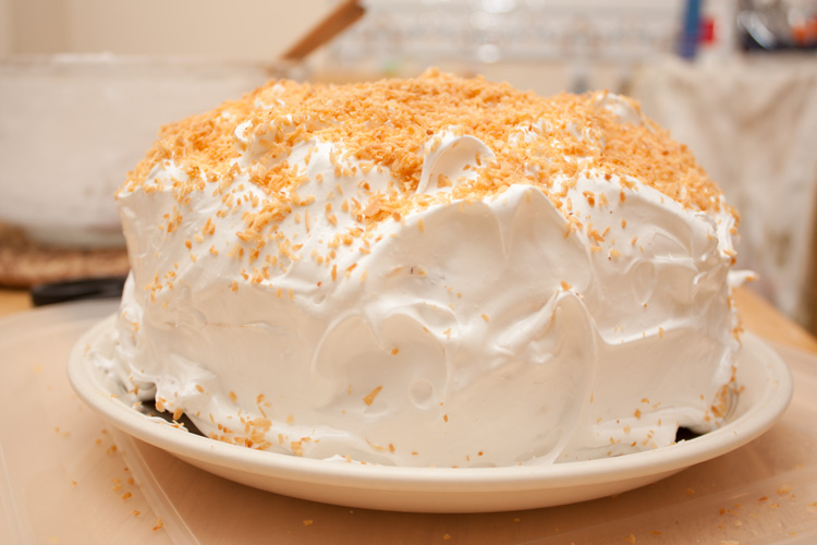 Lemon and Coconut Cake