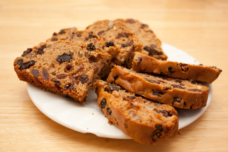 Slices of Irish Tea Cake